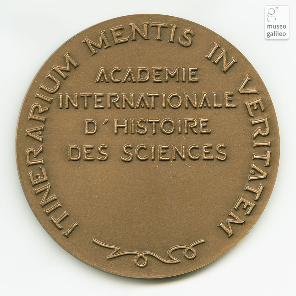 Académie Internationale d'Histoire des Sciences - rovescio