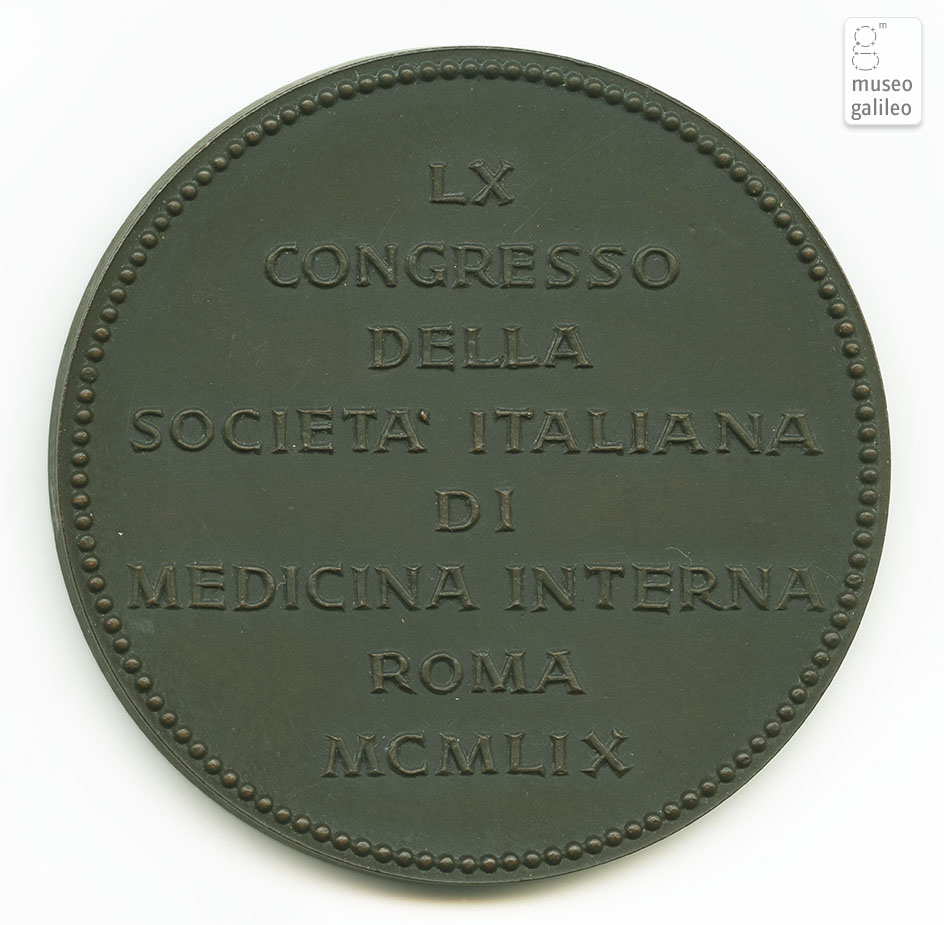 Congresso Società Italiana Medicina Interna (Roma, 1959) - rovescio