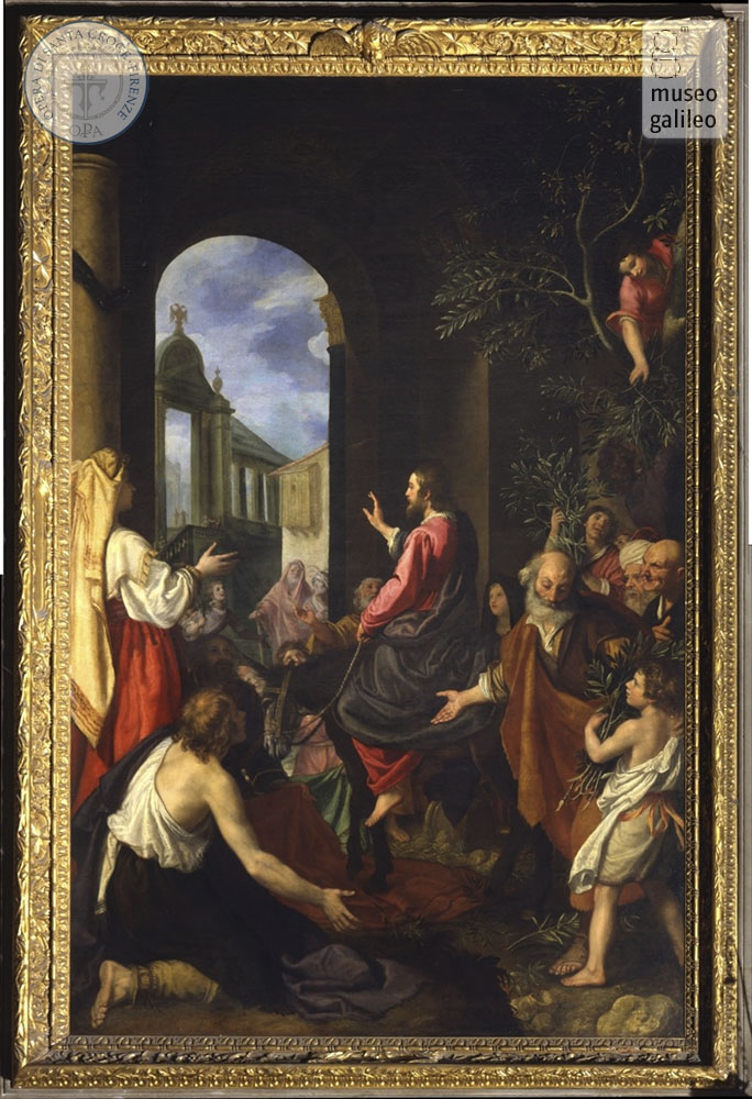 Lodovico Cigoli (Lodovico Cardi), Giovanni Bilivert, Entrata di Cristo in Gerusalemme, 1604-20