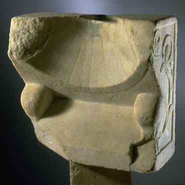 Sundial from the Temple of Apollo, Pompeii