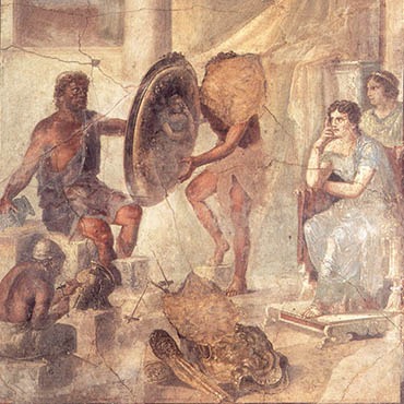Tetus and Hephaestus, Pompeii