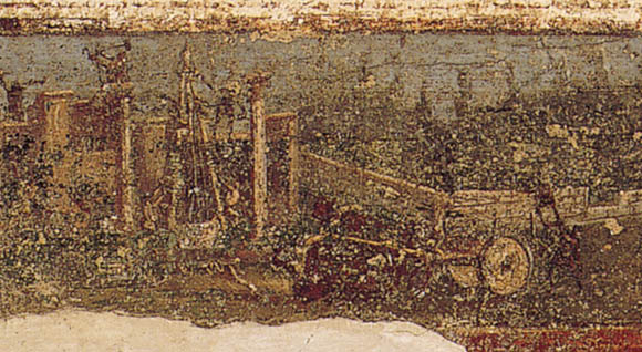Landscape with building site, Stabia