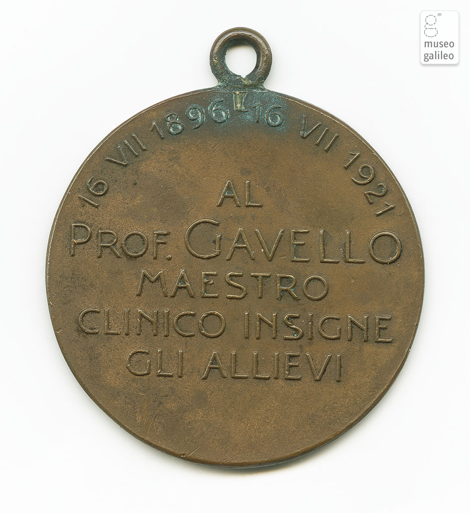 Giuseppe Gavello - rovescio
