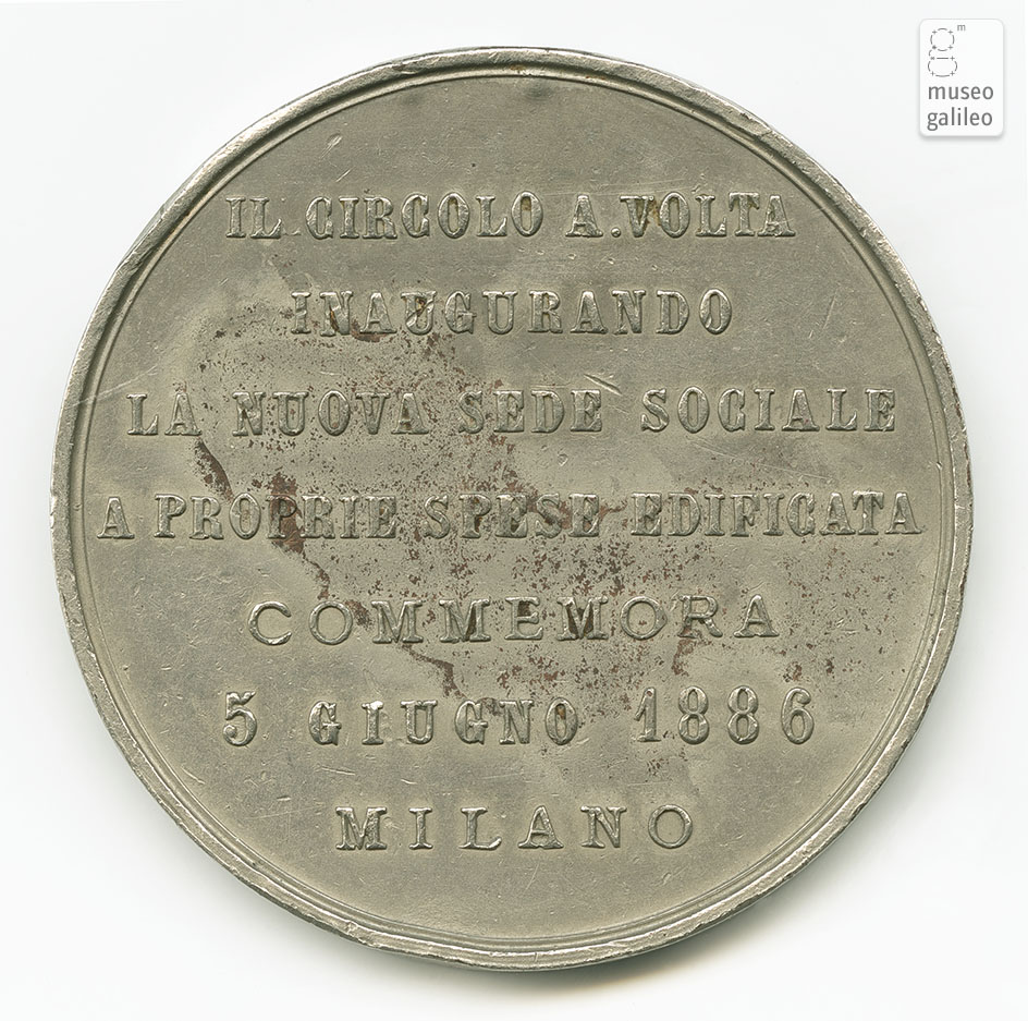 Alessandro Volta - rovescio