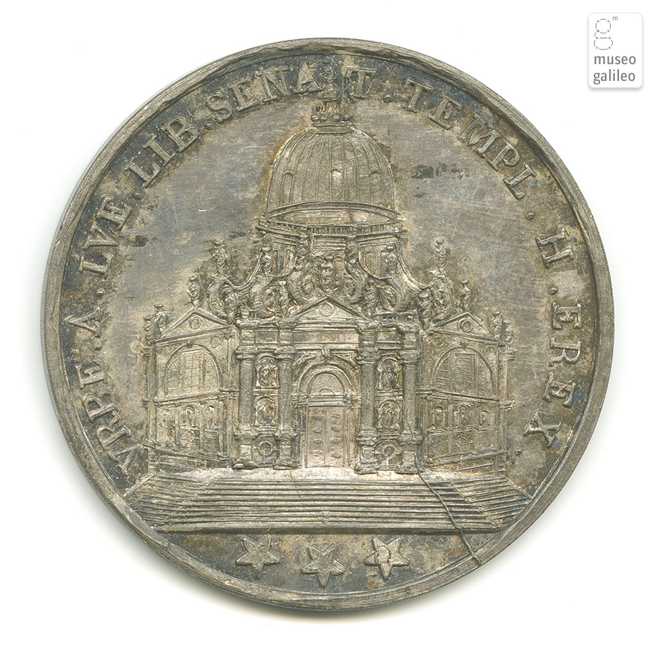 Bicentenario della fondazione della Basilica di Santa Maria della Salute (Venezia, 1830) - rovescio