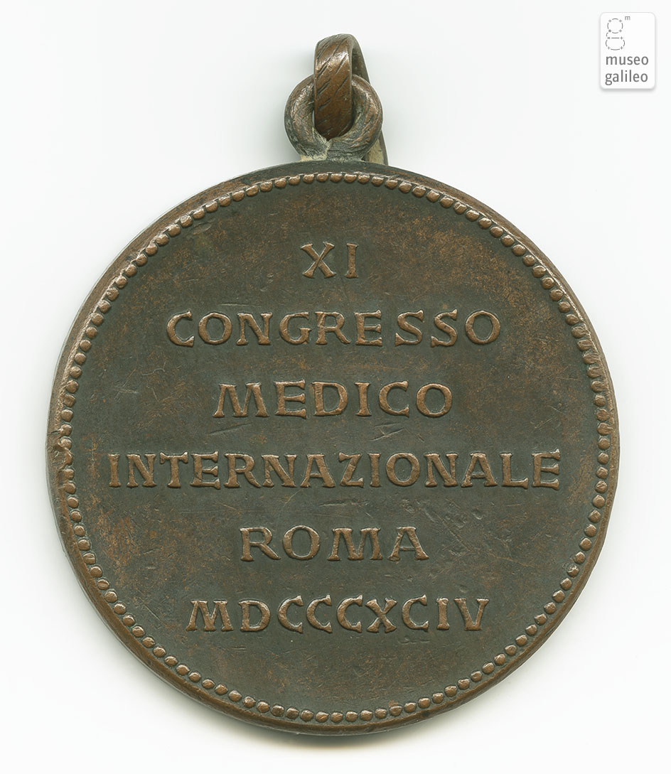 Congresso Medico Internazionale (Roma, 1894) - rovescio