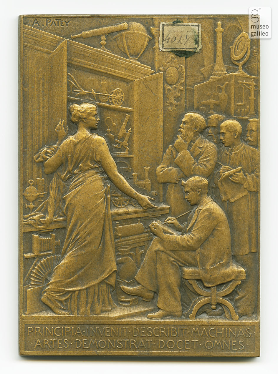 Centenario Conservatoire des Arts e Metiers (Parigi, 1898) - diritto