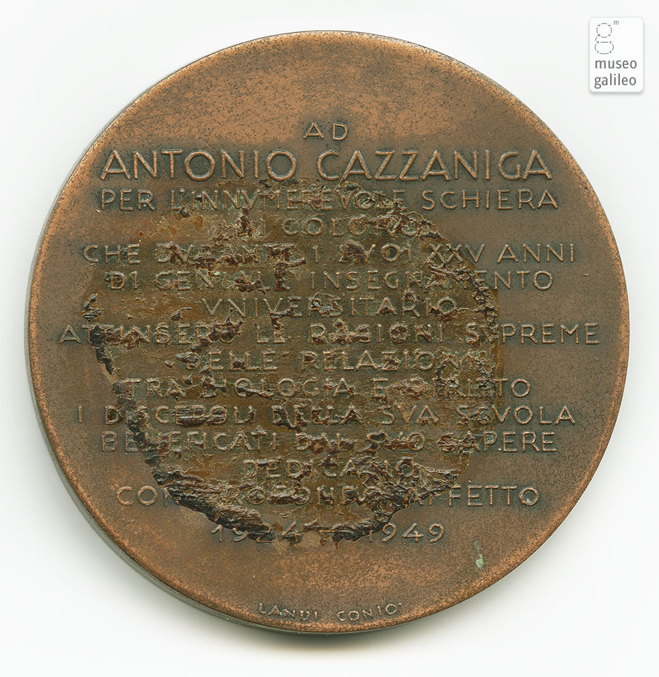 Antonio Cazzaniga - rovescio