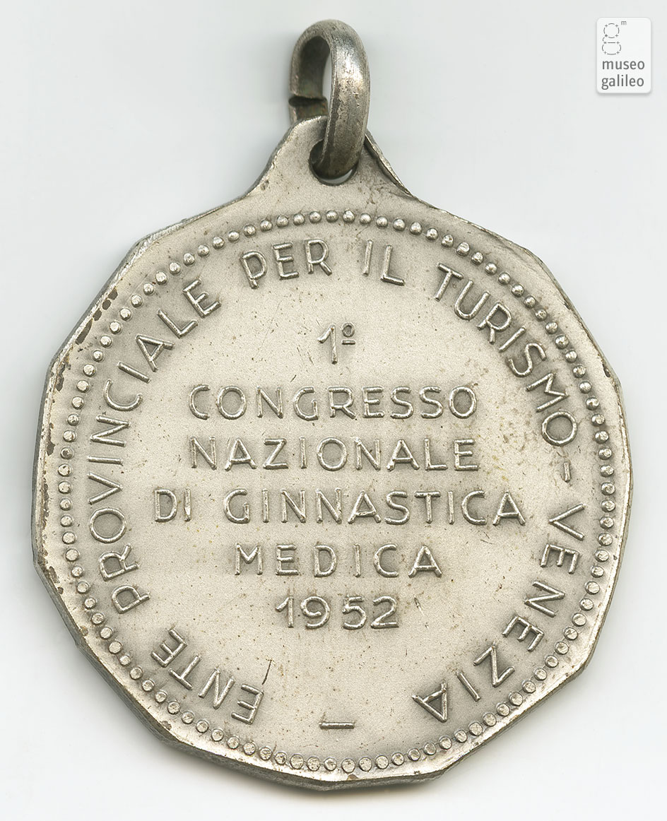 Congresso Nazionale di Ginnastica Medica (Venezia, 1952) - rovescio