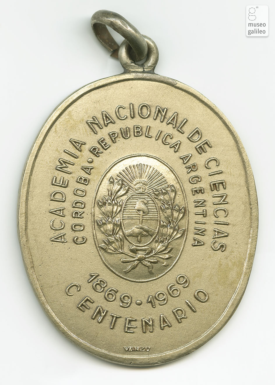 Centenario Accademia Nazionale di Scienze (Argentina, 1969) - diritto
