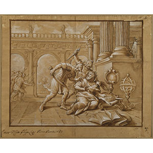 Filippo Luti, Morte di Archimede