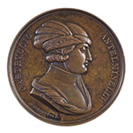 Medaglia coniata in occasione del quinto congresso degli scienziati italiani, Lucca 1843.