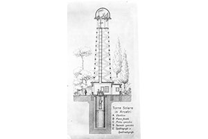 Schema torre solare arcetri