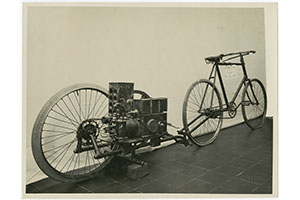 Bicicletta con motore Lauro a Benzina