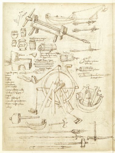 Mariano di Iacopo known as Taccola, Perpetual overbalanced wheel