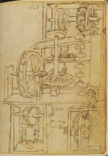 Francesco di Giorgio Martini, Recirculation mill