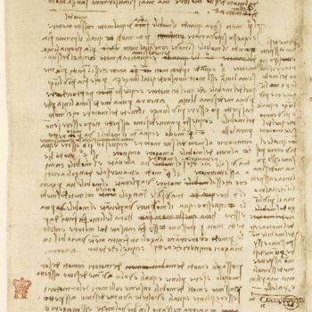 Study for the design of an overbalanced wheel, Codex Arundel, f. 43 v